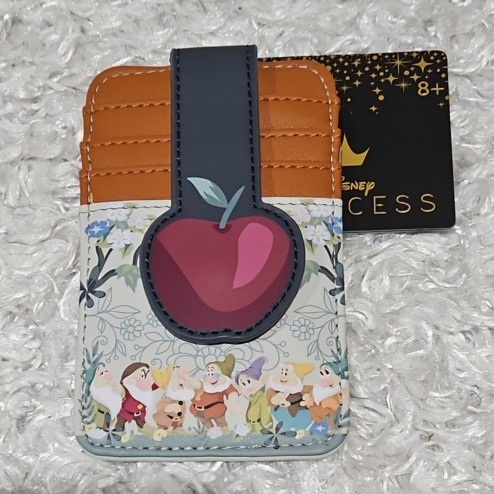 Loungefly Snow White and the Seven Dwarfs Handbag / Crossbody and Cardholder - Picture 3 of 16